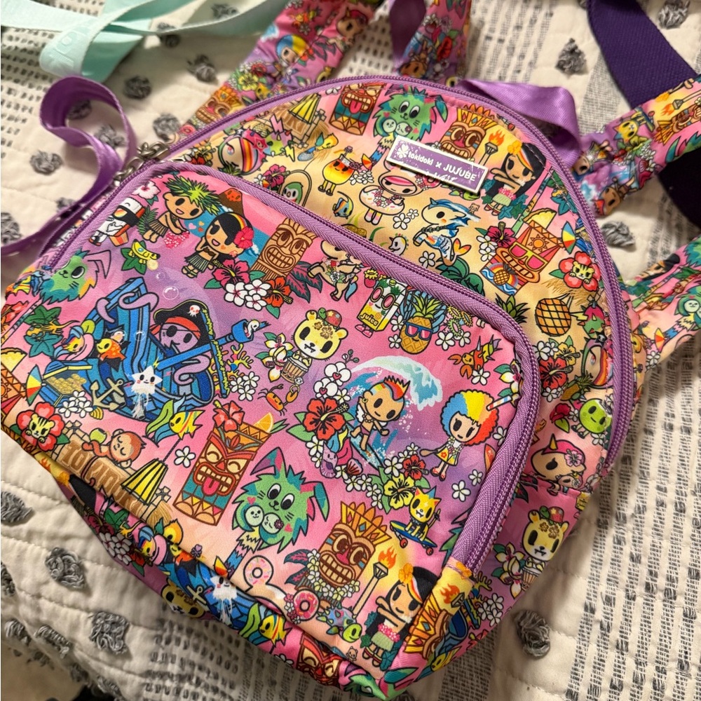 Tokidoki Toki tiki mini backpack